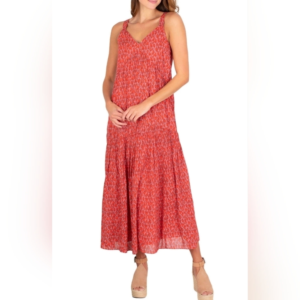 Joie Burnt Orange Maxi Dress..size:XS